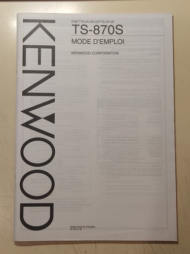 870s kenwood manual - ts-870s,
